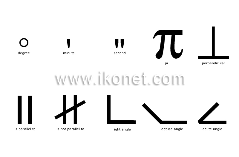 science > scientific symbols > geometry image - Visual Dictionary